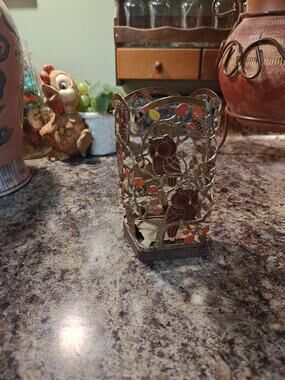 Bath & Body Works Fall Owls Foaming Hand Soap Holder